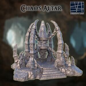 Chaos Altar Tabletop Terrain